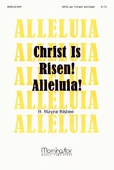 Christ Is Risen Alleluia SATB choral sheet music cover